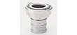 Storz couplings for suction/discharge with long hosetails made in alluminium alloy, NBR seals (oil and petrol resistant) in white.
