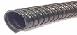 Medium weight flexible ducting hose abrasion proof and electrically conductive PE ducting hose for aggressive solids, gases and chemicals