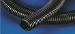 Lightweight black anti-static flexible ducting hose for use with industrial vacuum cleaners