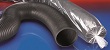 Black thermoplastic rubber (TPE) high-temperature flexible ducting hose