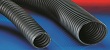 A smooth bore, abrasion resistant, black, high-temperature polyurethane flexible ducting hose