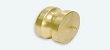 Male Dust Plug Brass Type DP Kamlock/Camlock Adaptor