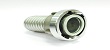 Storz couplings for suction with serrated hose tail