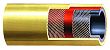 Yellow Nitrosamine Free High Temperature EPDM Rubber Python NY30 30 Bar Multi-Purpose Hose - Parker